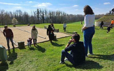 Merci d’être venus nombreux au rendez-vous sous le soleil pour la traditionnelle chasse aux oeufs samedi 8 avril après-midi sur terrain de sport de Montjavoult !