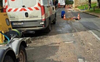 INFORMATION AVANCEMENT TRAVAUX⚠️ : RACCORDEMENT D’EAU VAUDANCOURT à notre réseau.